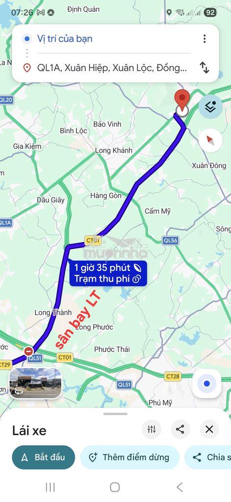 Bán 818m2 có 260m2 thổ nhà c4 mt ql1a, p xuân lộc, đồng nai - 4