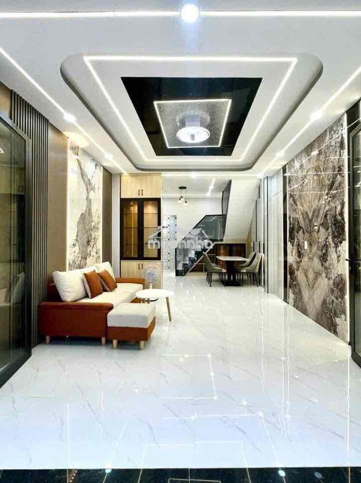 Hẻm 6m tô hiệu giao hoà bình, 2 tấm, 4 x 18m, 3 phòng ngủ, 3 wc - 3