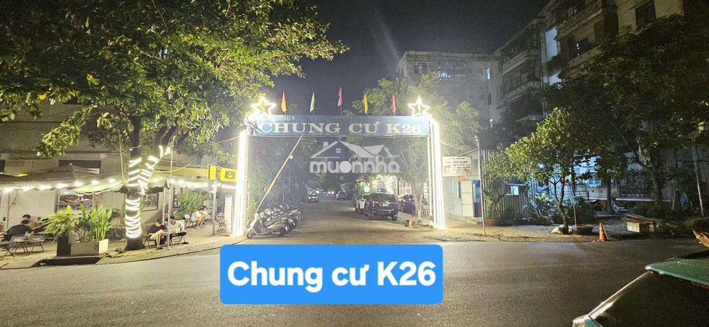 Bán căn hộ trệt chung cư k26 - 2