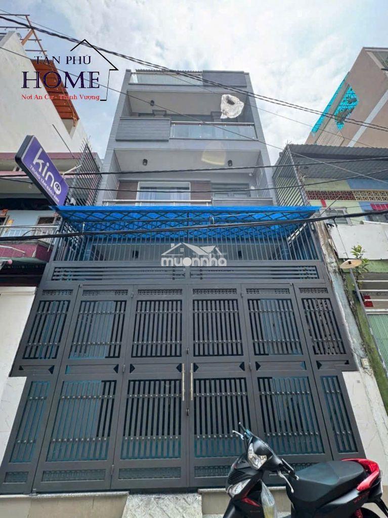 🔴 Hẻm 6m kênh tân hóa_ 5 x 15m_3.5 tấm "4pn + 4wc + sân thượng"
