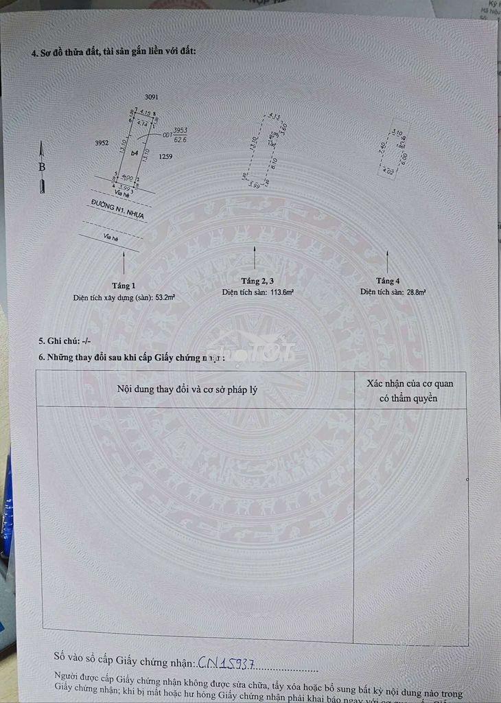 Bán nhà phố đông hòa dĩ an gần làng đại học - 2