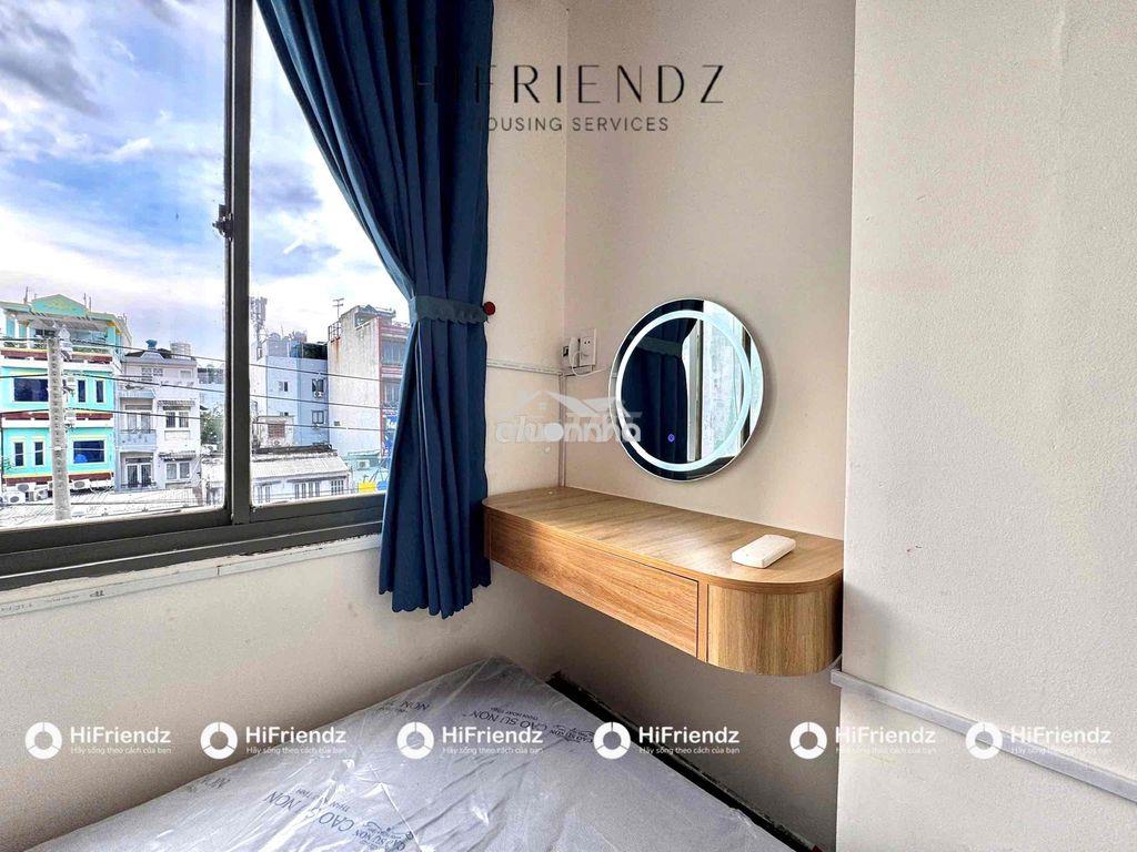 Phòng trọ mới xây cửa sổ lớn full nt mặt tiền hậu giang quận 6 - 3