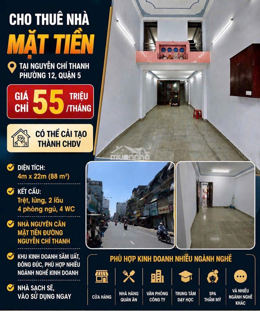 Cho thuê nhà nguyên căn quận 10 - vị trí tốt ngay trung tâm - giá tốt - 3