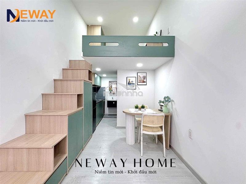 Duplex gác cao, full nội thất, ban công gần etown cộng hoà, sân bay 5p