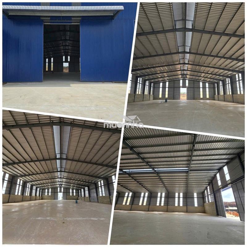 Cho thuê xưởng 1800 m2 + 2200m2 bến cát , pccc tự động ,giấy tờ đầy đủ