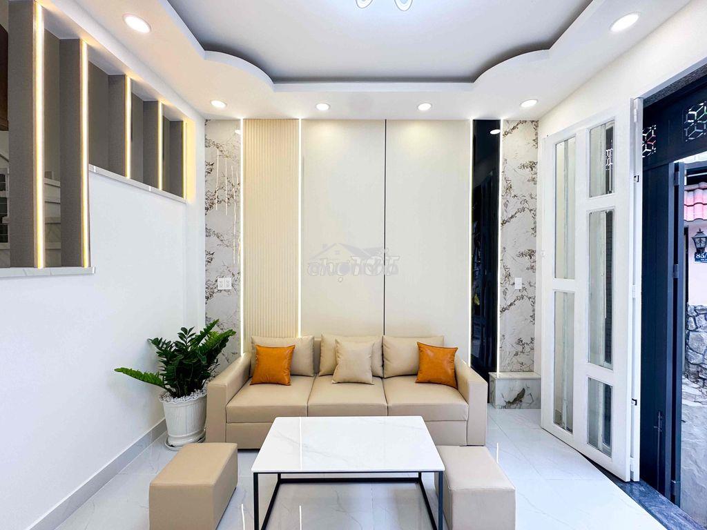 ❤️Nhà mới 1lầu full nội thất hẻm 4m 1 sẹc q7 - sát bên q4 - 4