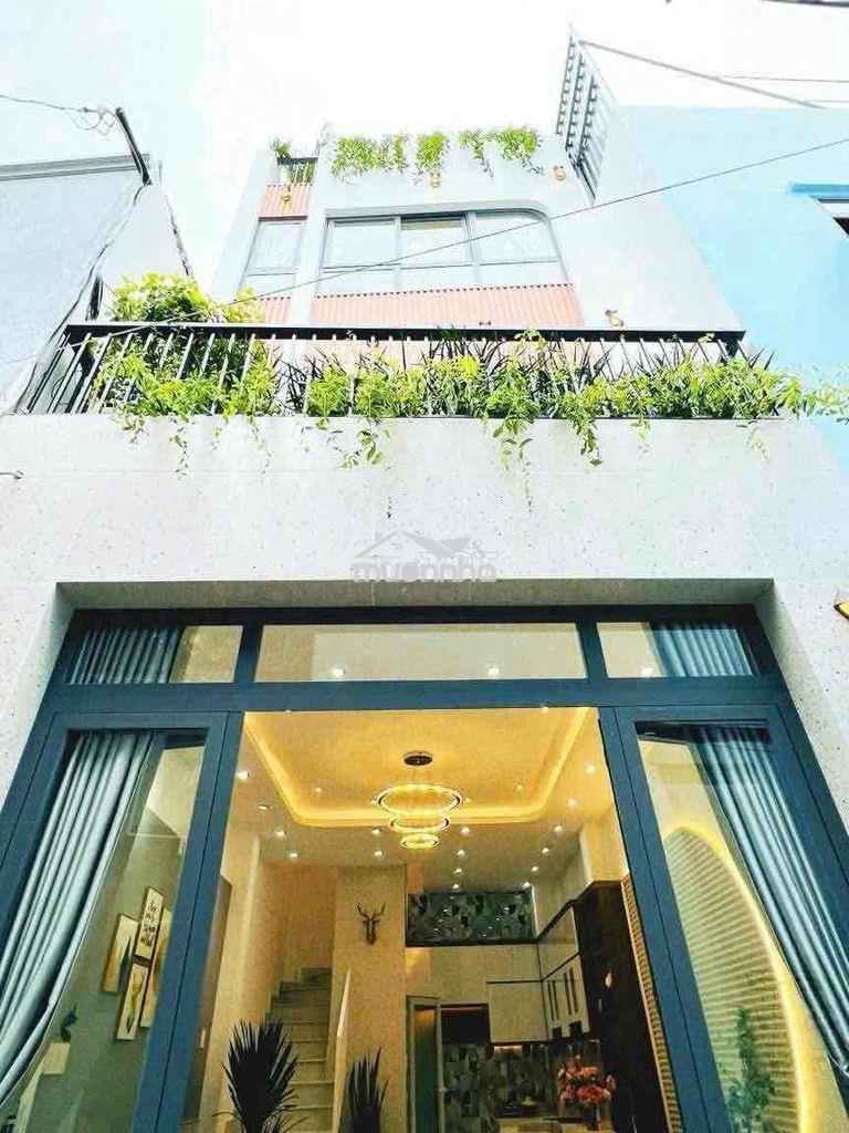 Cho thuê nhà 2lầu 3pn full nội thất 248 đường số 8 p11—-14tr
