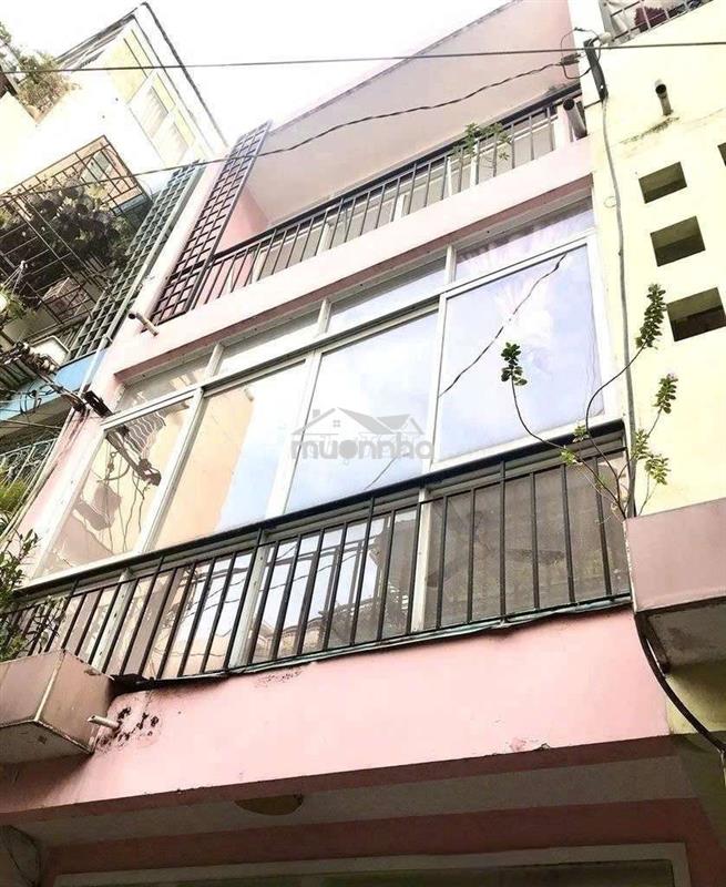 Cho thuê nhà trệt 2 lầu, hoàng văn thụ gần bảy hiền