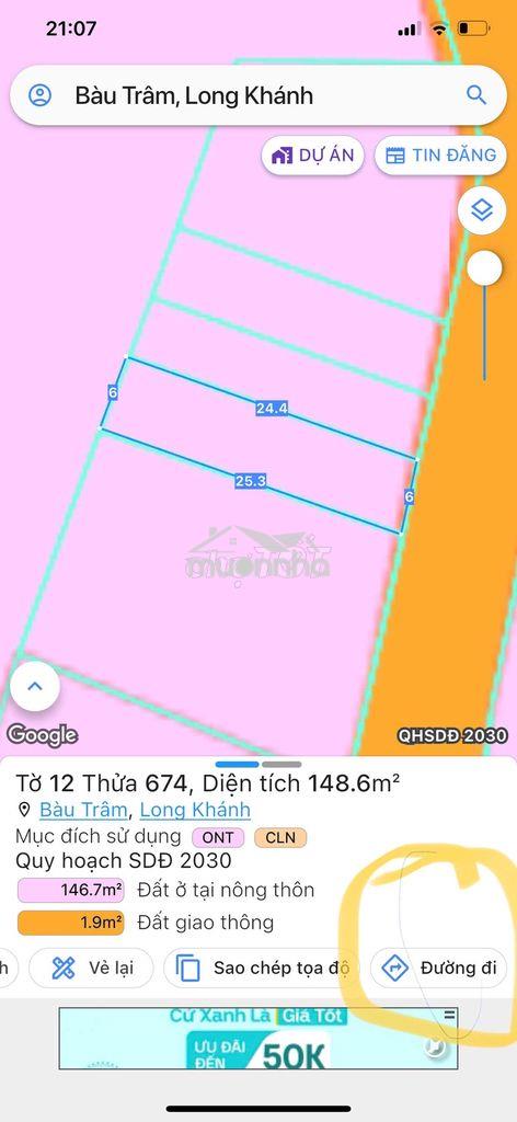 Định cư nươc ngoài cần bán gấp đất chính chủ - 2