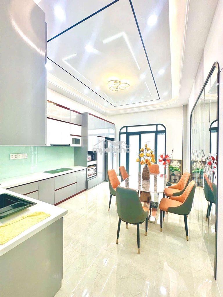 Nhà xây mới 4 tầng. xe tải đổ cửa, gần chợ bà chiểu  - dọn vào ở ngay. - 3