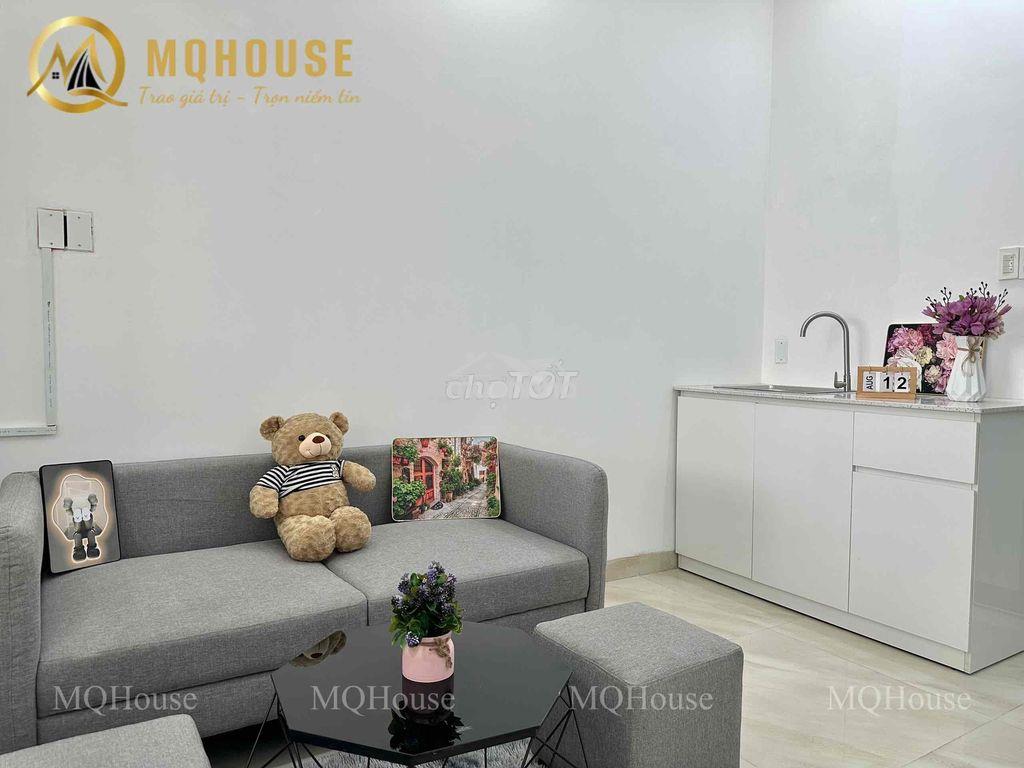 Căn hộ 1pn ban công tách bếp máy giặt riêng full nội thất📍đầm sen - 4