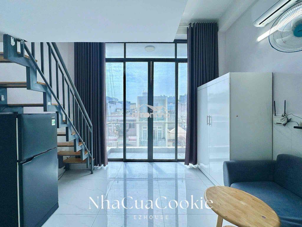 Căn hộ duplex ban công siêu thoáng full nội thất ngay etown - 4