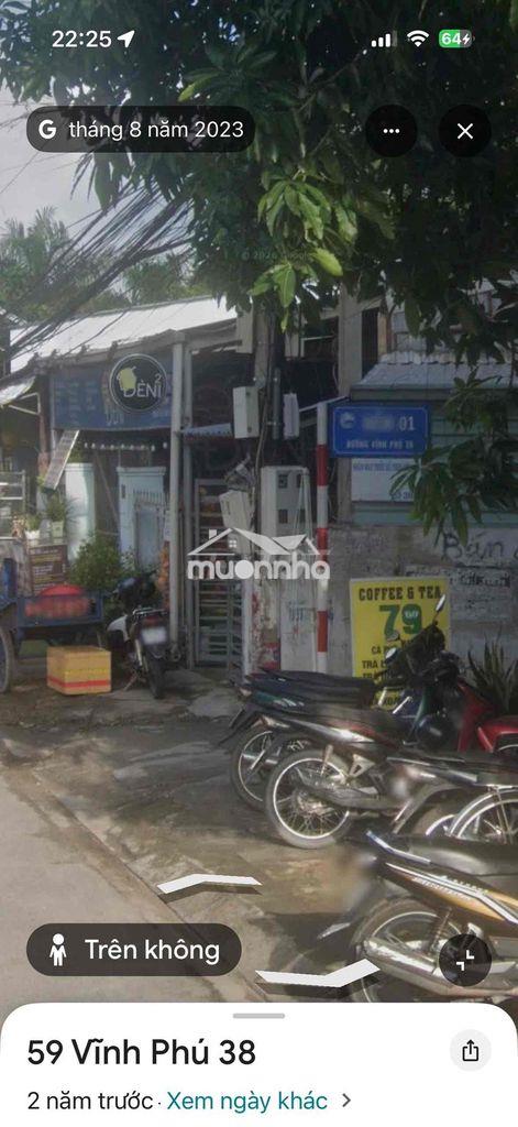 Nhà hẻm vĩnh phú 38