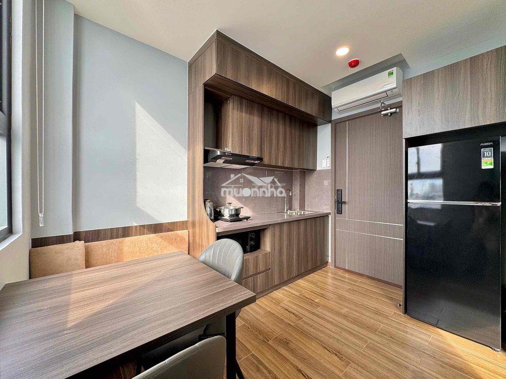 Căn hộ 1pn 40m2 | cửa sổ thoáng | âu cơ, nội thất cao cấp, chỉ 9tr - 3