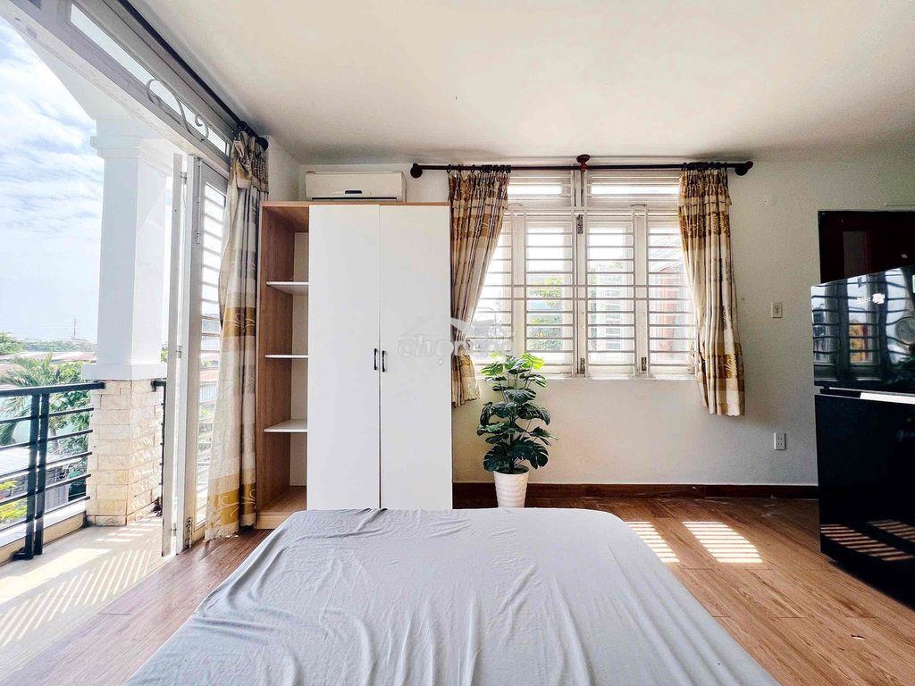 Căn hộ studio ban công cây xanh - vlu - 3