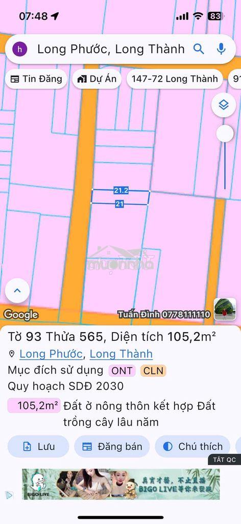Đất shr full thổ cư kcn bàu cạn tân hiệp - 2