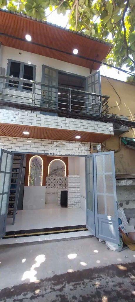 Nhà bán mặt tiền hẻm 6m - quốc lộ 50 bình hưng - 2tầng - 2pn - 4