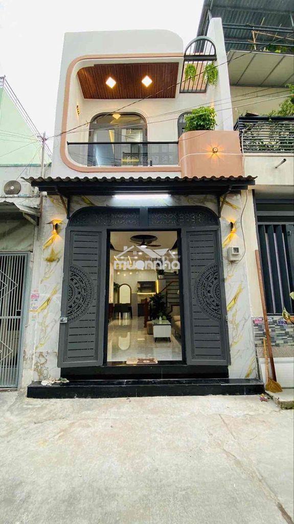 Nhà xây mới đẹp, dt 4x14 , hxh 6m, tl10 , sát bên aeon mall bình tân,