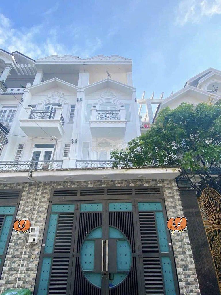 4x20m trệt 3 lầu gần trường cấp 2 tch10 hẻm ô tô mới đẹp 