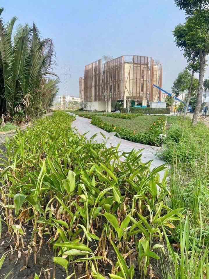 Cần bán nền view công viên khu dân cư thái sơn long hậu giá 1ty9 - 2