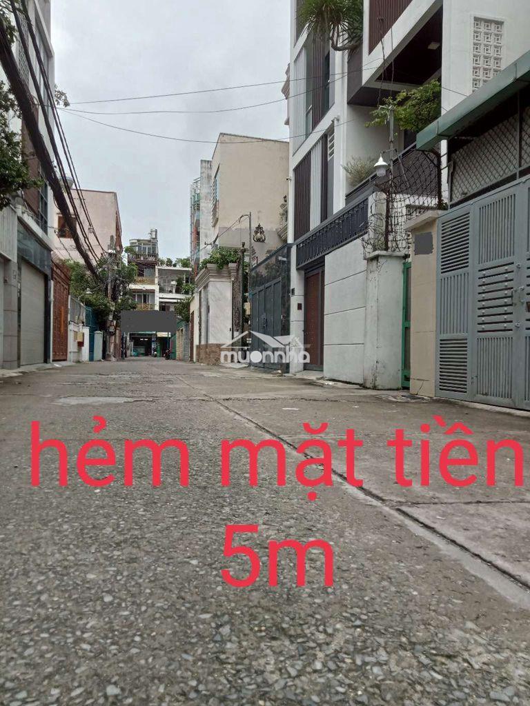 Bán nhà:11,5x22,hai mặt hẻm(rộng 5m),trần khắc chân,tân định,q1 - 3
