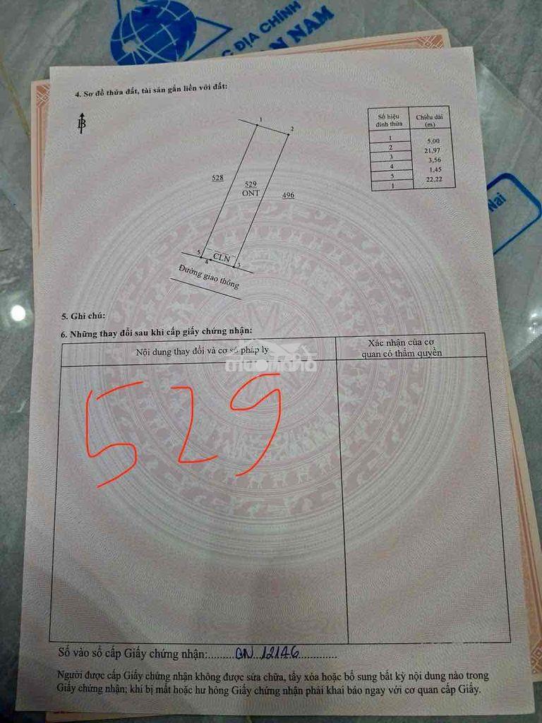 Bán 3 ô đất thổ cư - có ô 2 mặt tiền - bán nguyên seal hoặc bán lẻ - 2