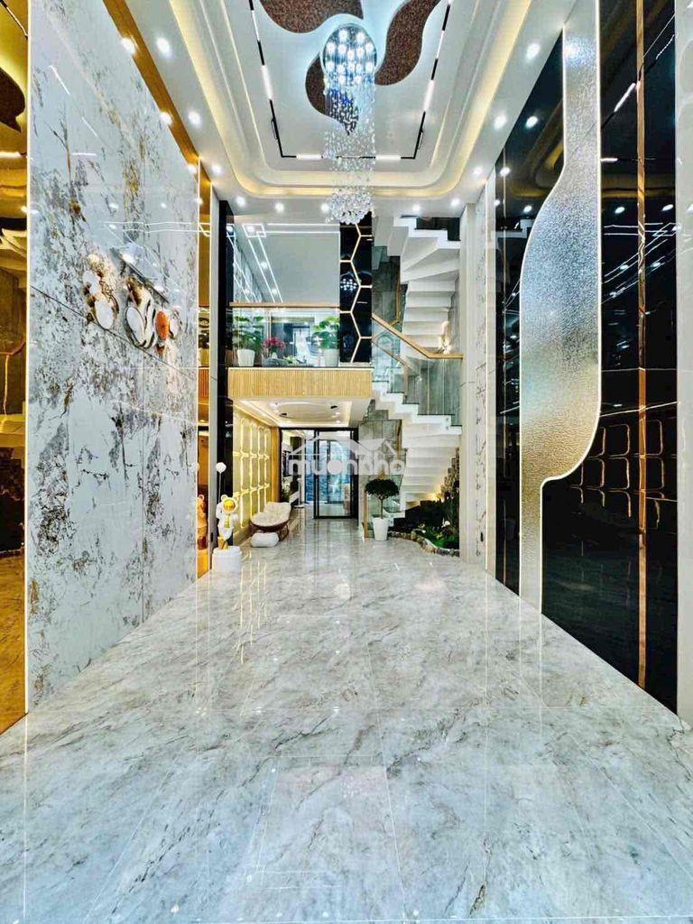 Siêu phẩm nhà mới xây có thang máy 4m x 15,2m phạm văn chiêu - Ảnh 3