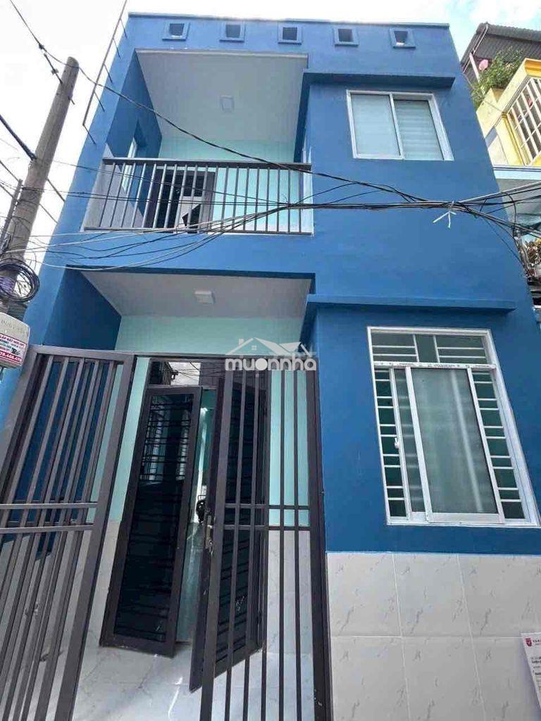 Cho thuê nhà 4,2x8 1lầu 2pn góc 2mt hẻm 102 lê văn thọ