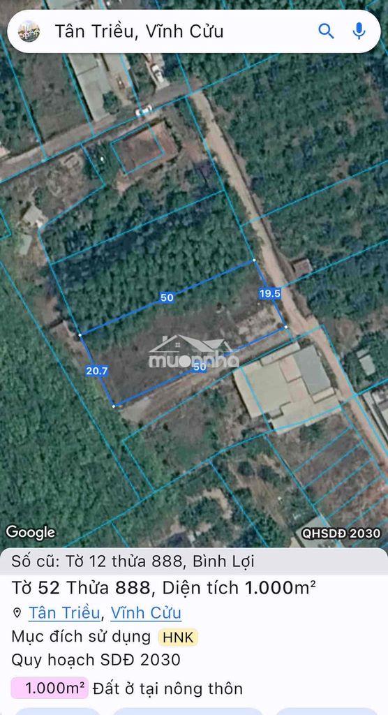Cần bán gấp lô đất 1000m2 sổ riêng thổ cư, hỗ trợ vay vốn ngân hàng - 3