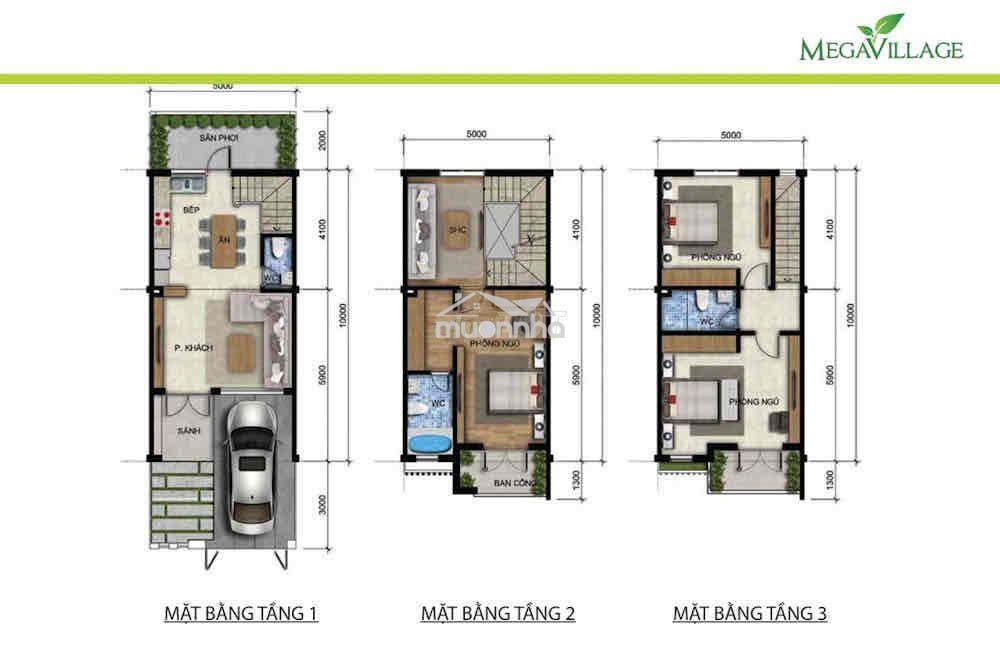 Phòng trong khu khang điền mega village - 4