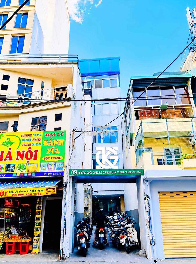 Cho thê nhà nguyên căn 8x18m nở hậu 12m, 9 trương quốc dung, phú nhuận