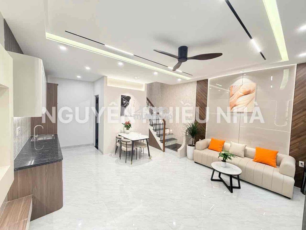 Nhà mới 100% huỳnh tấn phát - dt 5 x 6.5m | nhà mới 100% | 2pn - 2