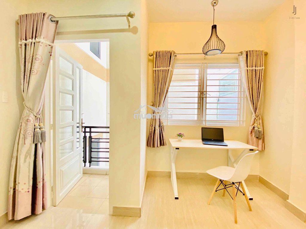 Thuê ngay studio ban công thoáng mát 35m2 sát bên chợ bà chiểu giáp q1 - 4