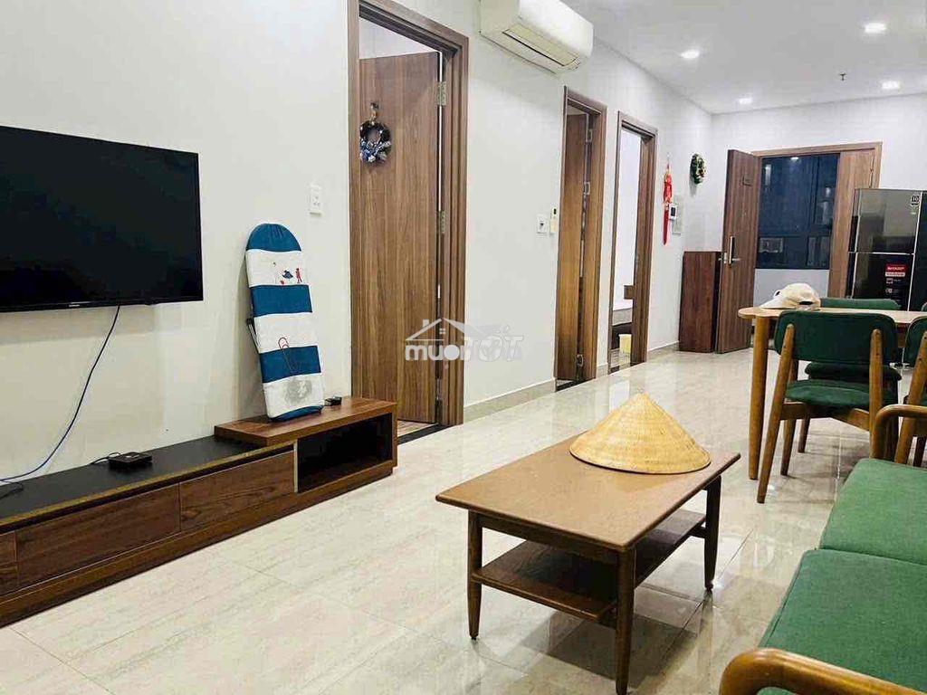 Cho thuê căn hộ chung cư biconsi tower chợ đình 2n full nội thất - 4