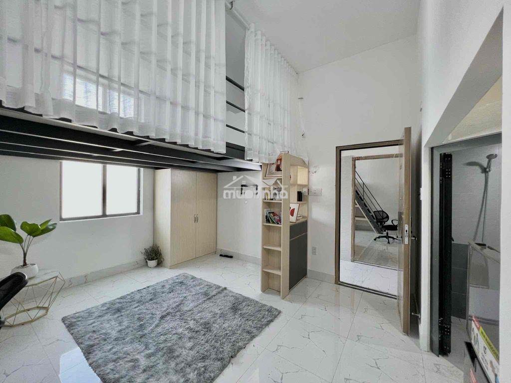 Cho thuê căn duplex 40m2 ở được 4 người 4xe ngay đh văn lang - 2