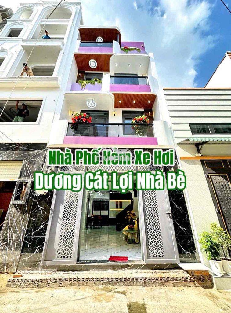 Nhà phố xây dựng mới - đường 8m dương cát lợi - dân trí cao yên tĩnh