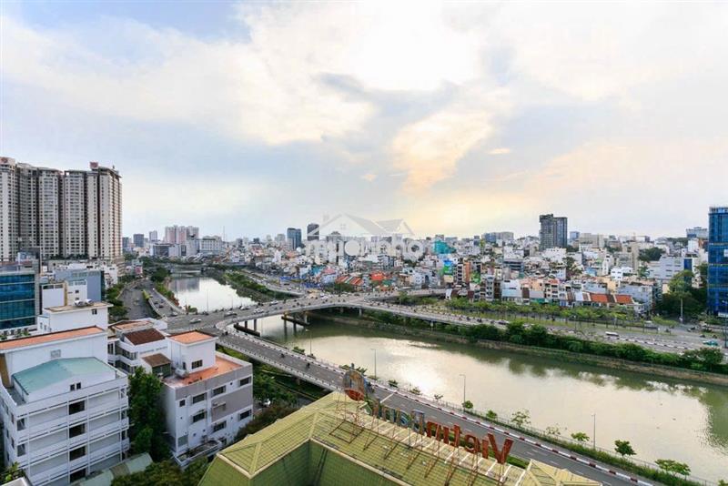Cho thuê 3pn view sông q4 chỉ 25tr/tháng full nội thất cao cấp