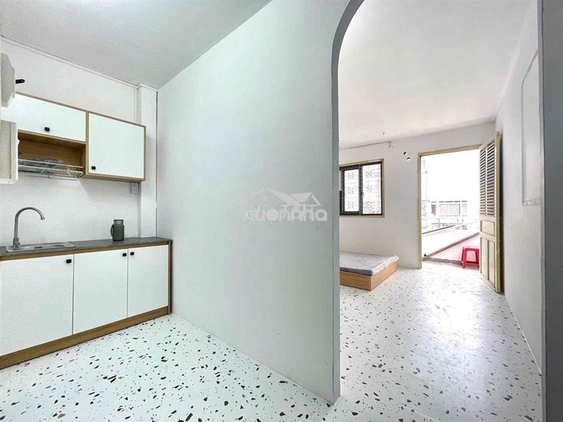 💥 Căn hộ 1 phòng ngủ, tách bếp, bancony, full nội thất chợ bà chiểu