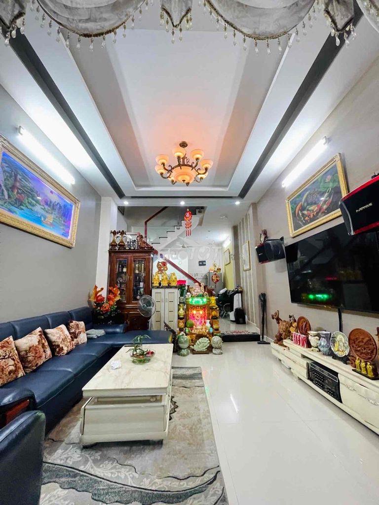 5đ lẻ hẻm xe 8m an phú đông gần cầu sắt  3tầng đúc kiên cố - khu p/lô - 2