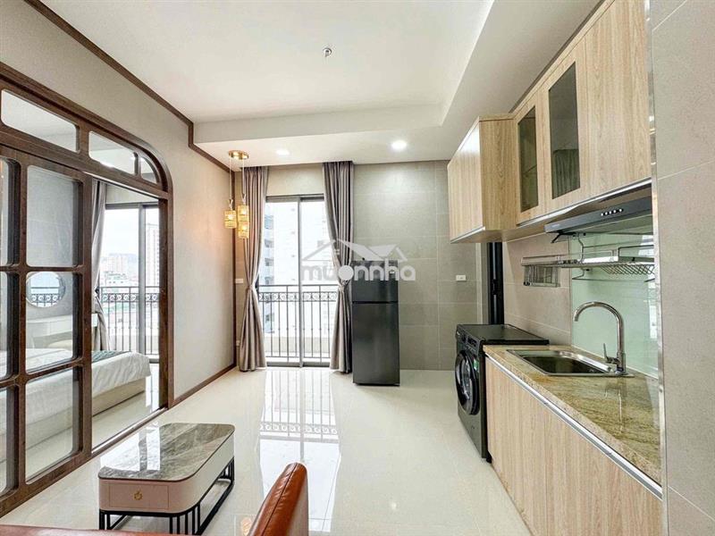 ✅Căn hộ 1 phòng ngủ, ban công, máy giặt riêng, tầng cao thang máy