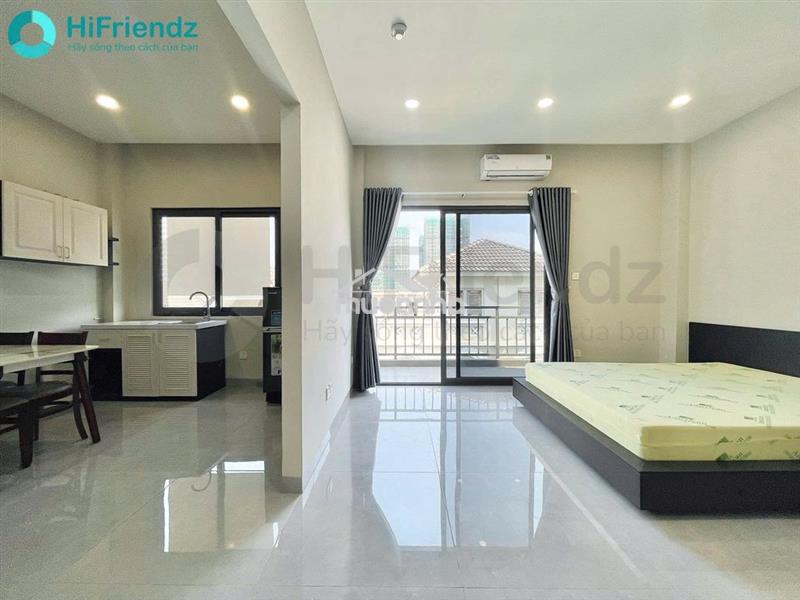 Cho thuê căn hộ 1pn ban công ở đảo kim cương gần sala thủ thiêm bason