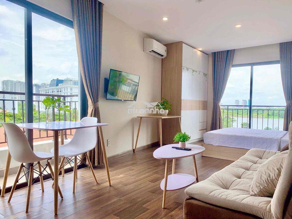 Sắp trống studio rộng 40m2 - 2 ban công thoáng, ngay xa lộ hn - Ảnh 4