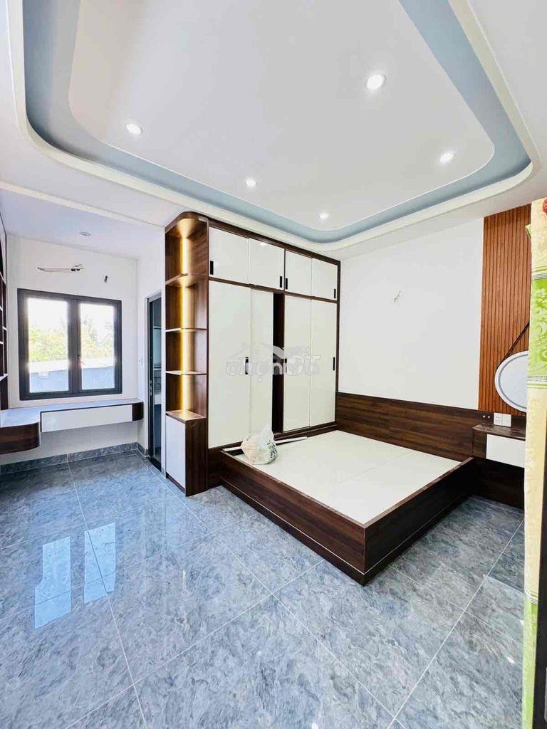 Nhà ngay trường đh tc marketing, 4 tầng, xây mới, hẻm xe hơi 6m - 4