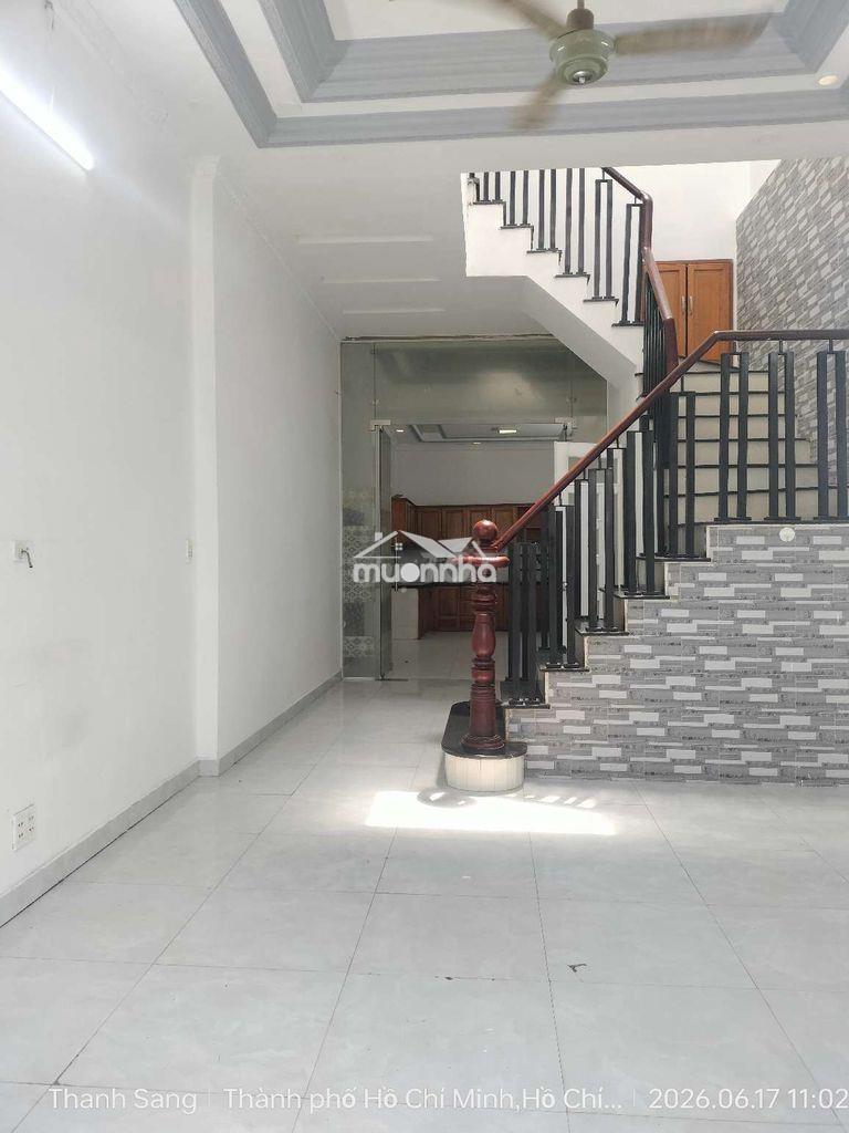 Nhà 1 trệt 1 lầu 4x15m 2 phòng hẻm 88 nguyễn văn quỳ