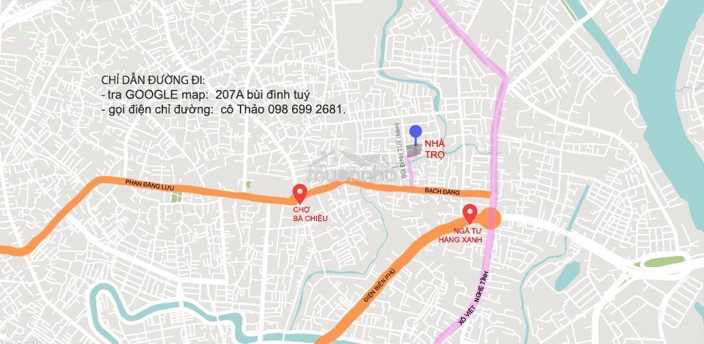 Phòng trọ bạch đằng 18m2 sạch đẹp, an ninh,giá tốt - 2