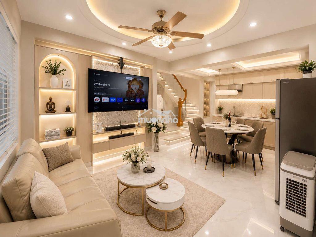 Hơn 6🧄 vừa ở vừa cho thuê 55m2 xe hơi đậu sát vách hẻm thông tân thuận - 2