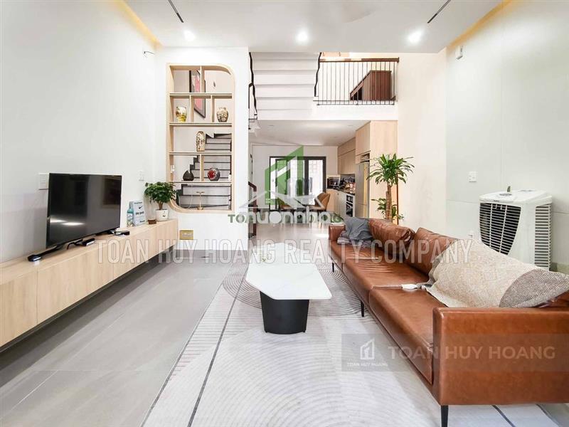 Nhà cho thuê 3 phòng ngủ nam việt á, đầy đủ tiện nghi - d096