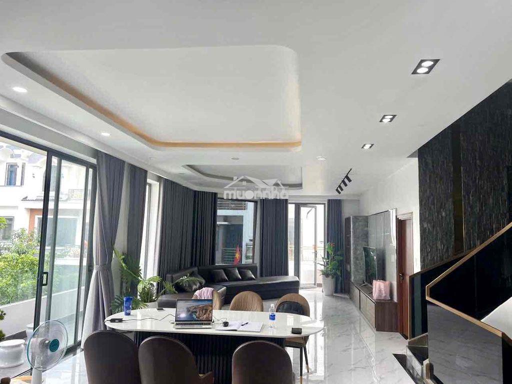 Nhà 1 trệt 2 lầu góc 2 mặt tiền an phú,có sẵn nội thất,đường 7m vỉa he - 3