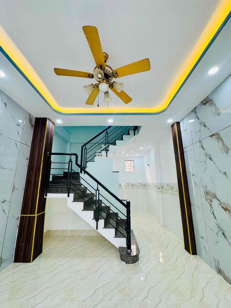 Bán nhà 1 trệt 1 lầu 3,45 tỷ - hxh đường trần quốc toản , dĩ an , bd - 2