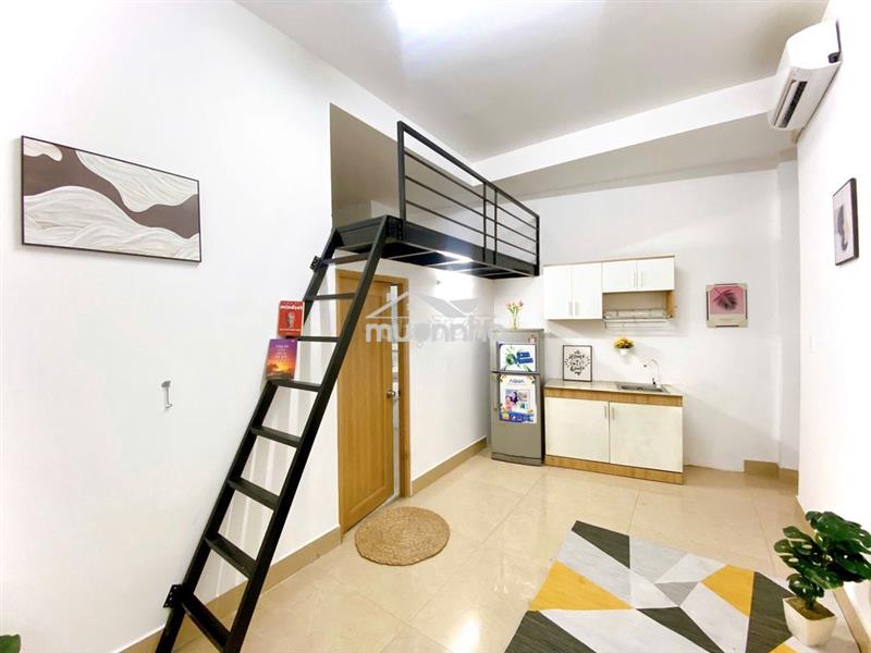 Đường nguyễn công hoan trống phòng 22m2 có gác+ csgt+ full nội thất